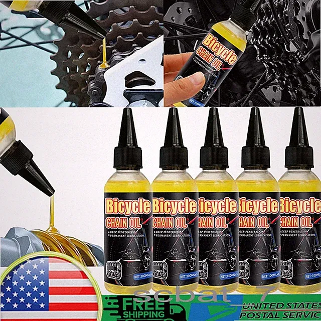 1~5x Premium Bike Chain Oil - Ultimate Bicycle Chain Lubricant For Superior