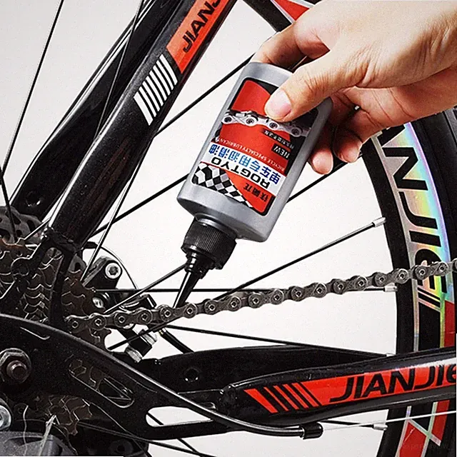 100ml Dry Weather Bicycle Chain Lubricant for MTB, Road Bikes & Maintenance
