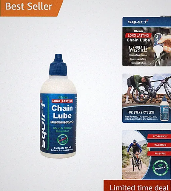 120 ml Dry Bike Chain Lube – Effortless Maintenance for Every Riding Condition