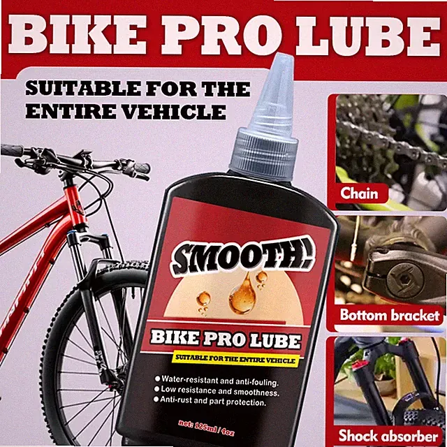 125ml Bicycle Chain Lubricant MTB Road Bike Chain Oil Fork Flywheel Lube Care
