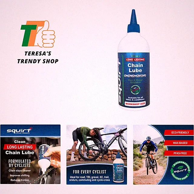Chain Lube for Bikes 500 ml – Long-Lasting Lubricant for All Bike Chains – Al...