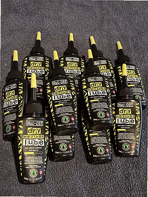 (Lot of 11) Dry Chain Lube, 1.7 Oz/50 Ml - Biodegradable Bike Chain Lubricant