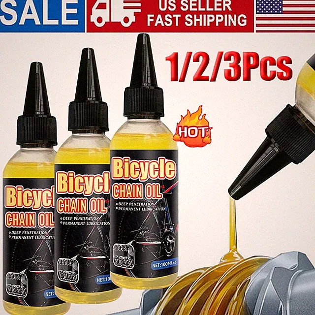 Premium Bike Chain Oil - Ultimate Bicycle Chain Lubricant For Superior 100ml US