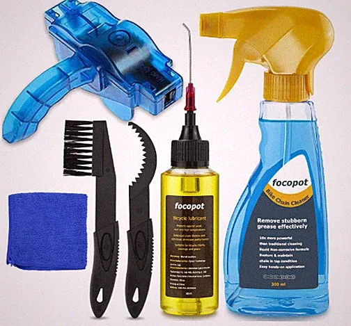 Share Bike Chain Cleaner Kit Including Chain Oil Lubricant,Bike Chain Degreaser