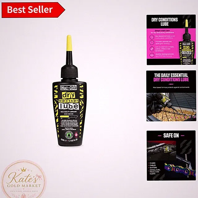 Ultra-Durable Dry Chain Lube 50ml - Eco-Friendly Lubricant for All Bike Types